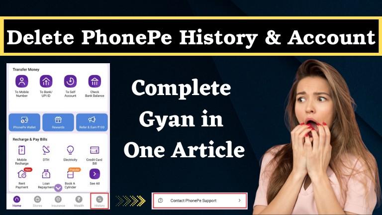 Delete PhonePe History