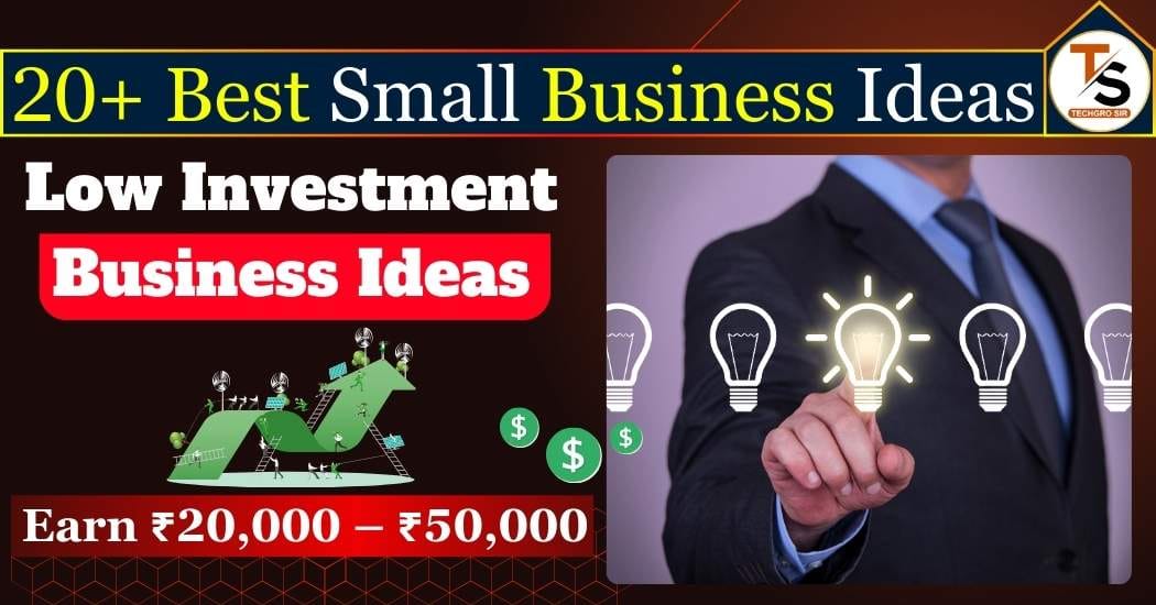 20+ Best Low Investment Business Ideas You Can Start Today Low Investment Business Idea
