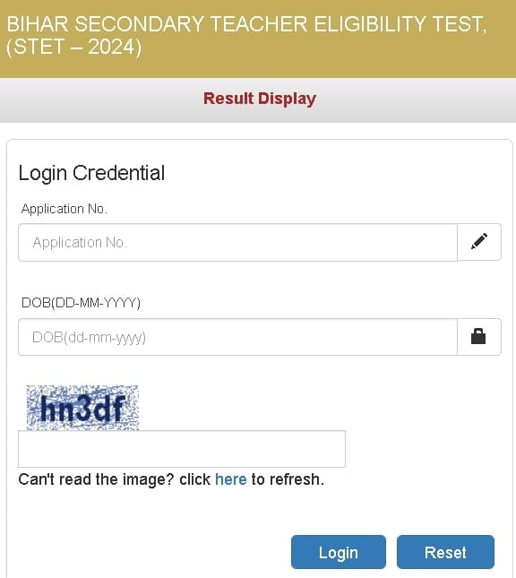 Bihar STET Result 2024 (Out), How to Check STET Result 3 Bihar STET Result