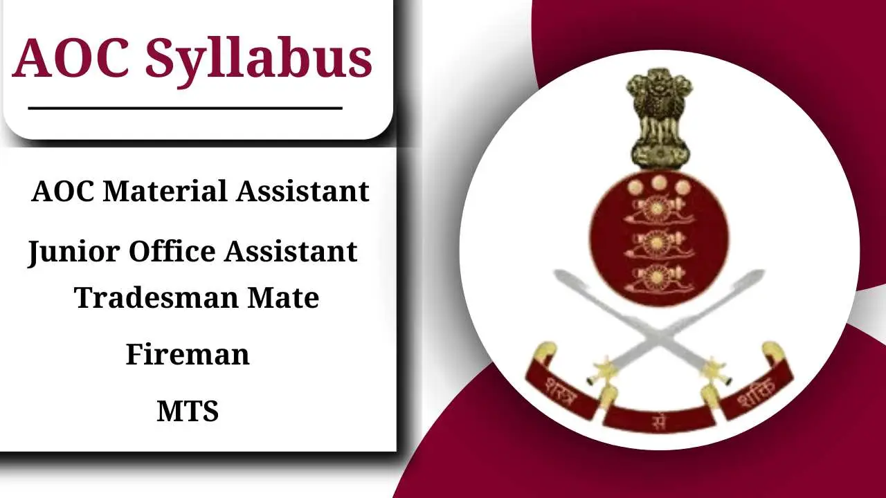 AOC Syllabus 2024