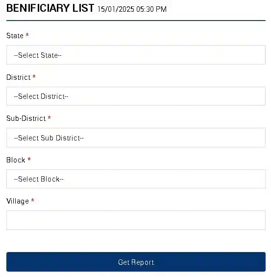 PM Kisan 19th Installment Date 2025 Released – Process to Check Online Status 5 Process to Check Name in the Beneficiary List