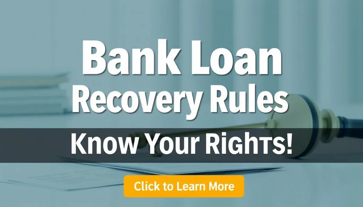 Bank Loan Recovery Rules 2025: Essential Borrower Rights You Must Know 1 Bank Loan Recovery Rules