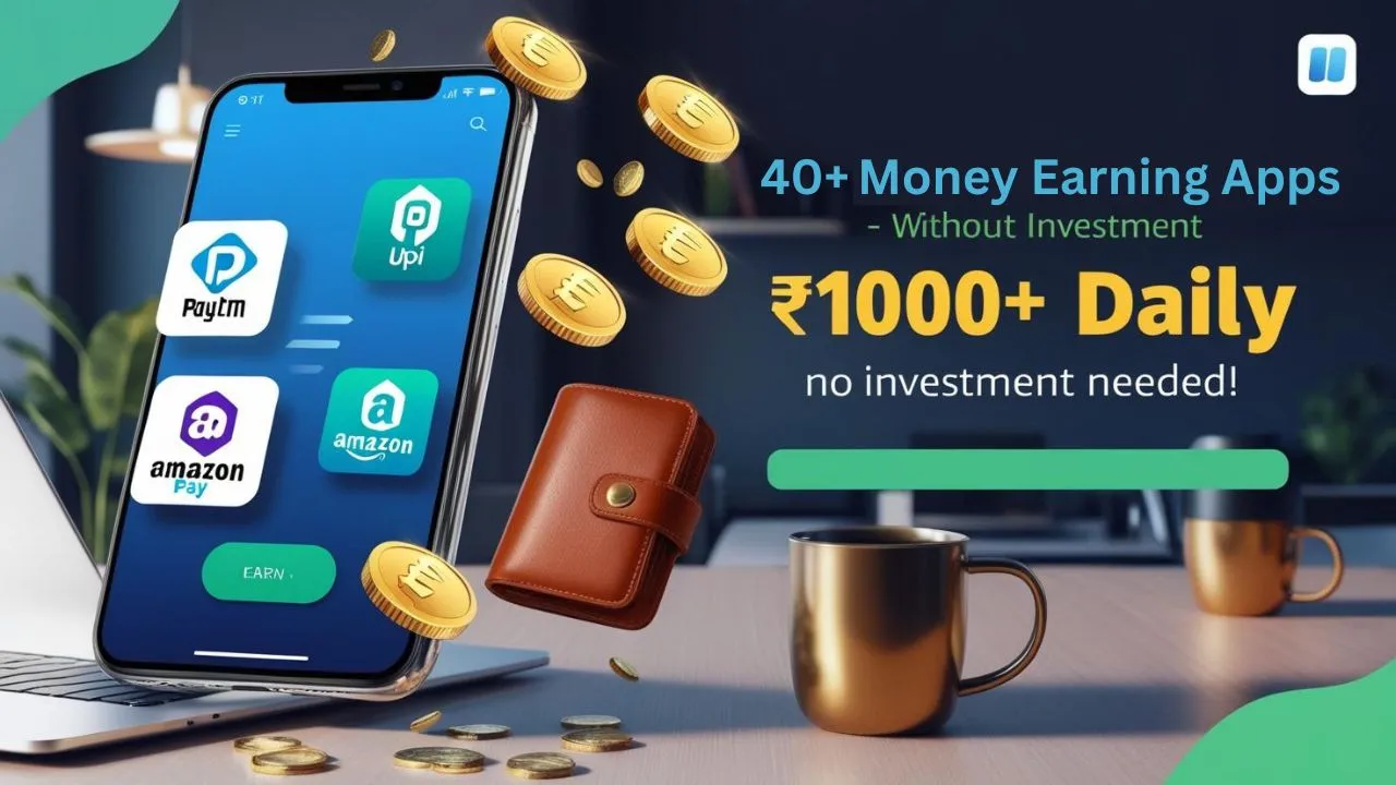 Tired of Scams? Find Top 40+ Money Earning Apps Without Investment 2025 1 Money Earning Apps Without Investment