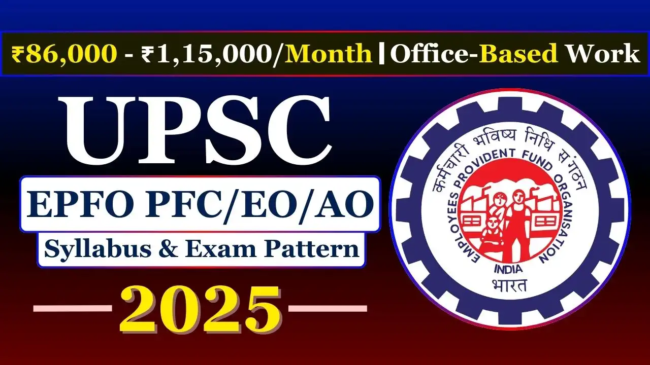 UPSC EPFO Syllabus