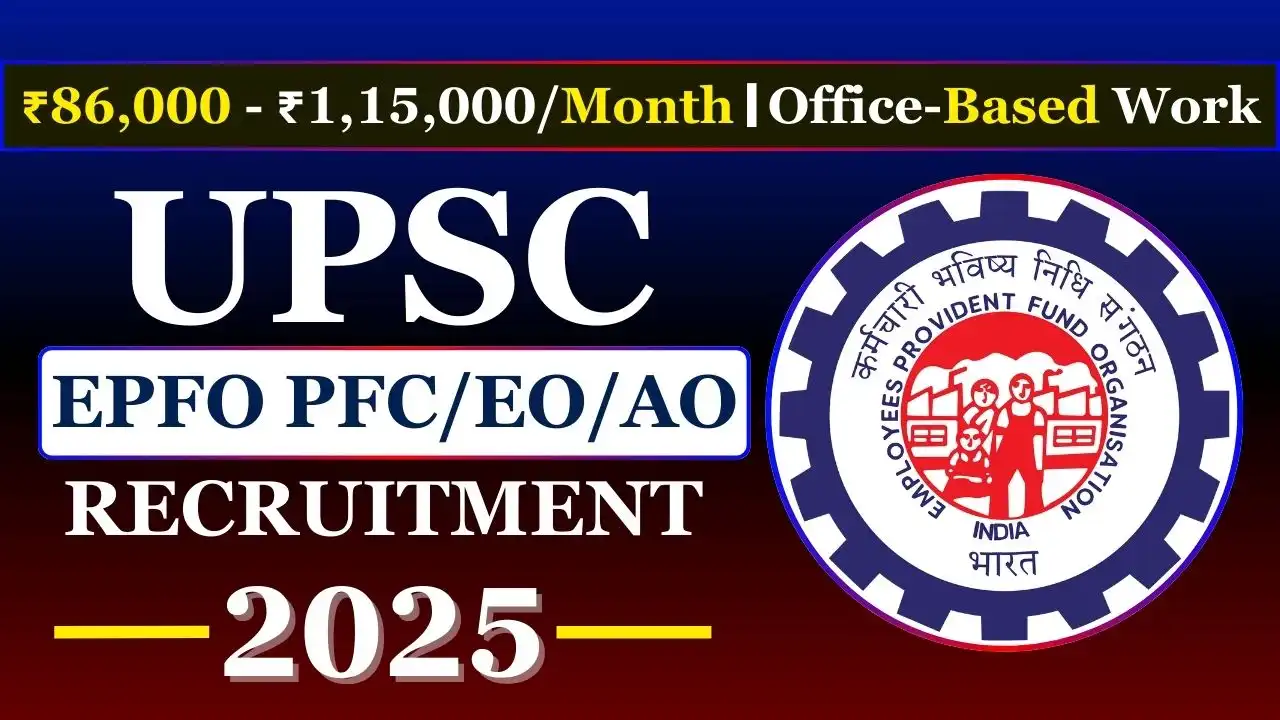 UPSC EPFO Recruitment